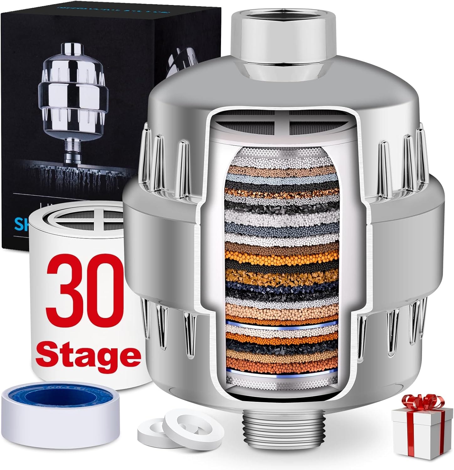 Gallery image for Amazon Product Listing Images for Shower Filter
