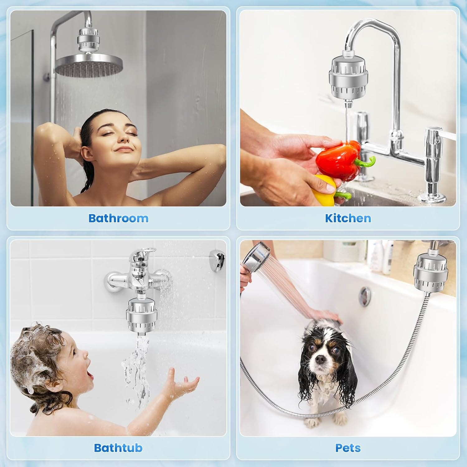 Gallery image for Amazon Product Listing Images for Shower Filter