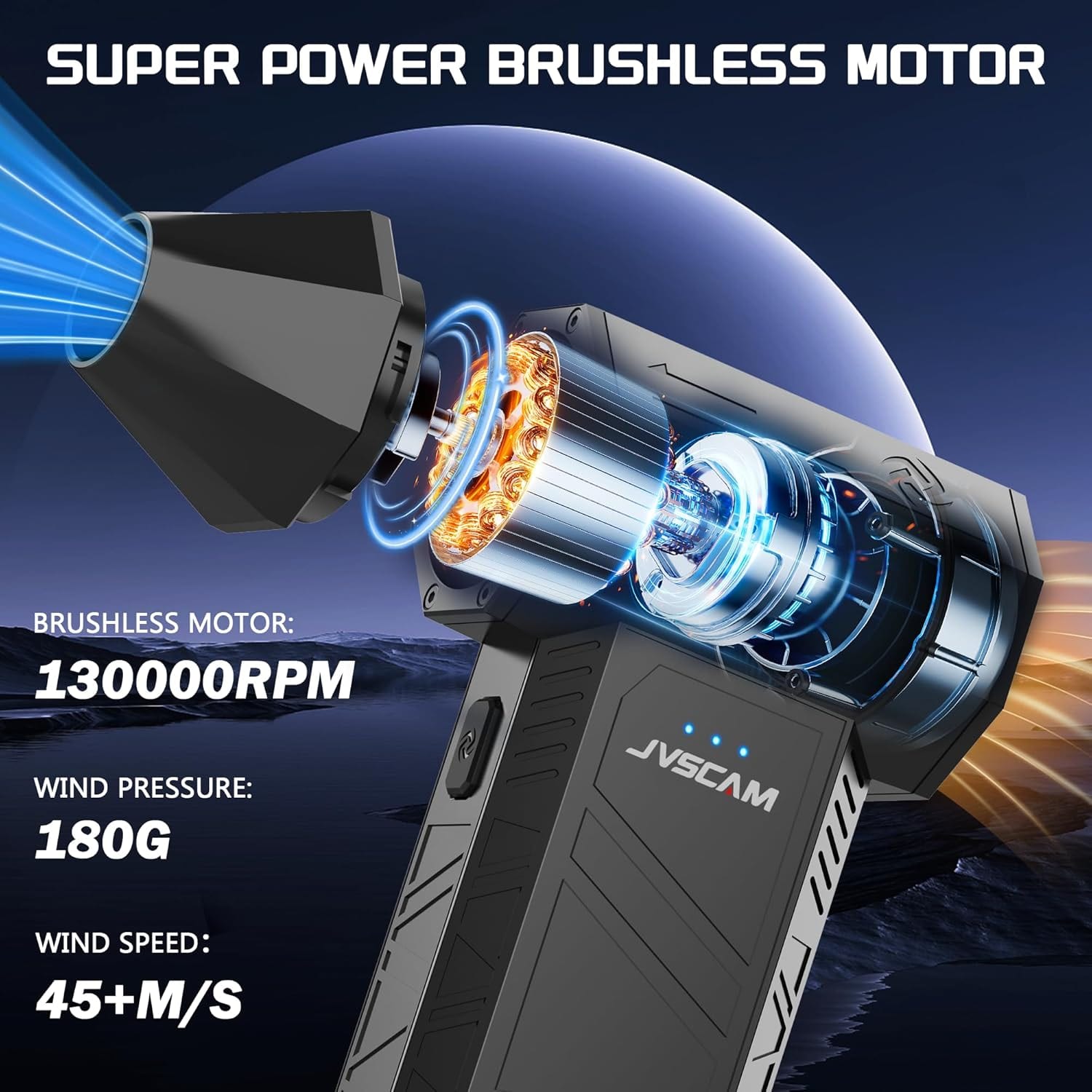 Gallery image for Amazon product listing images for Compressed Air Duster