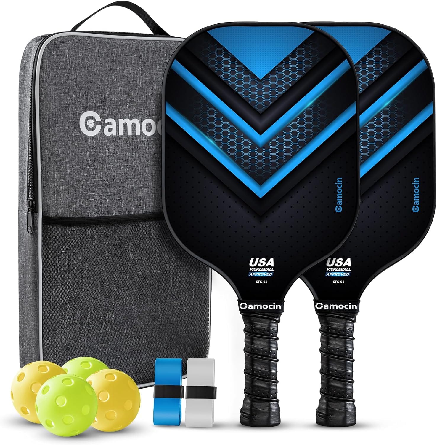 Gallery image for Amazon Listing Images for Pickleball Paddles Set