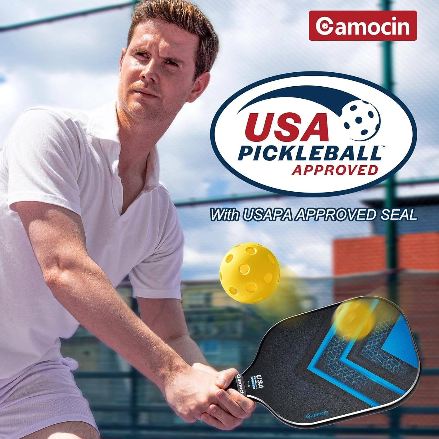 Gallery image for Amazon Listing Images for Pickleball Paddles Set