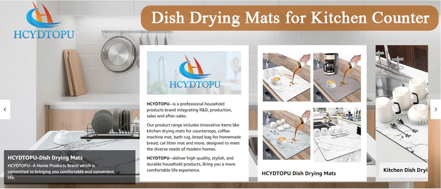 Gallery image for Amazon Brand Story Design for Drying Mat