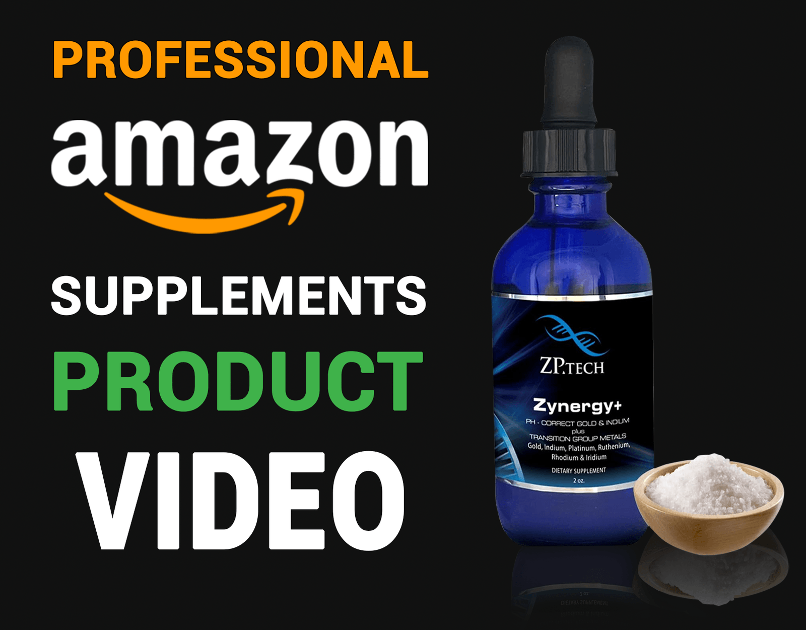 Amazon Product Video Editing for Ormus Gold Oil